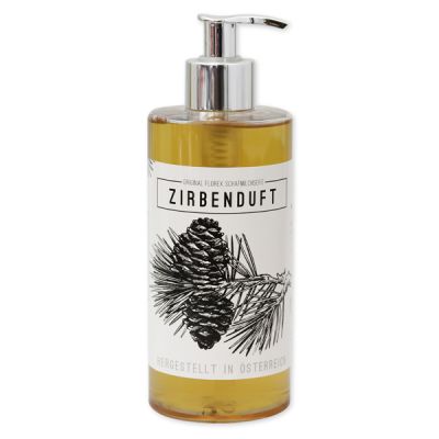 Flüssigseife mit biologischer Schafmilch 400ml "Zirbenduft", Zirbe 