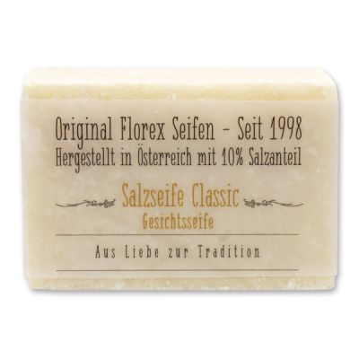 Spezialseife kaltgerührt 100g transparentes Papier, Salz Classic 