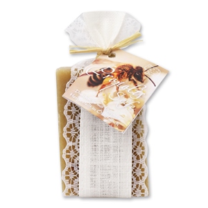 Spezialseife kaltgerührt 100g stehend Dekoband, Propolis 