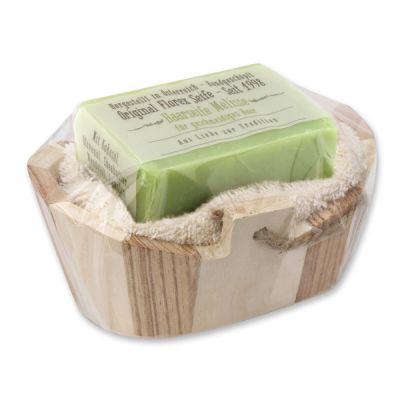 Special cold-stirred soap 100g set, Hair soap melissa 