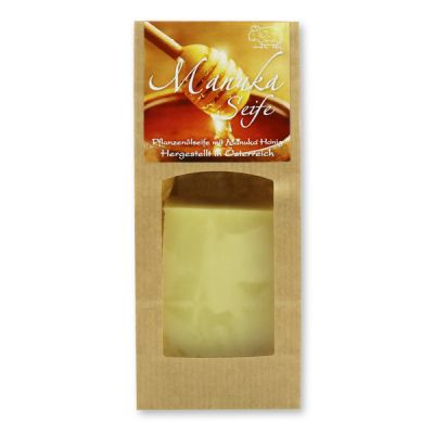 Spezialseife kaltgerührt 100g im braunen Säckchen, Manuka Honig 