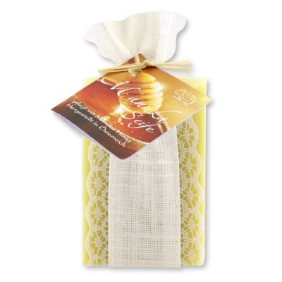 Spezialseife kaltgerührt 100g stehend Dekoband, Manuka Honig 