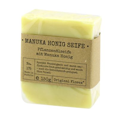 Spezialseife kaltgerührt 150g in Cello "Pure Soaps", Manuka Honig 