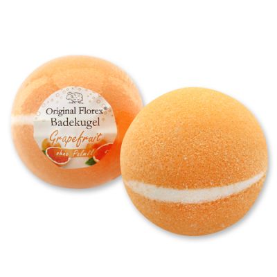 Badekugel mit Schafmilch 125g, Grapefruit 