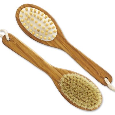 Massagebürste Holz 