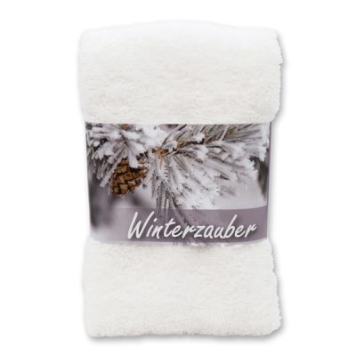 Gästehandtuch 30x50cm "Winterzauber", weiß 