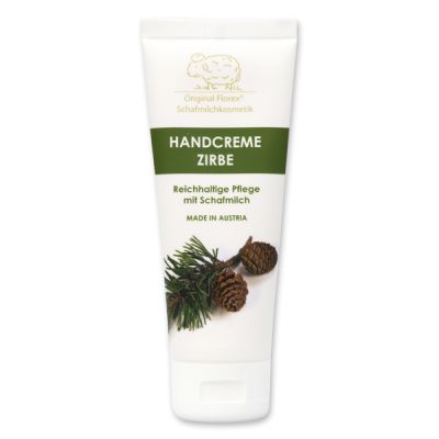 Hand cream with organic sheep milk 75ml, Swiss pine 