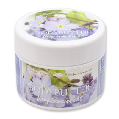 Body butter with organic sheep milk 125ml, Forget-me-not 