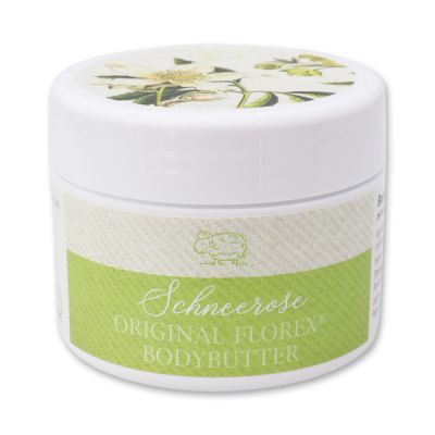 Bodybutter mit biologischer Schafmilch 125ml, Schneerose 