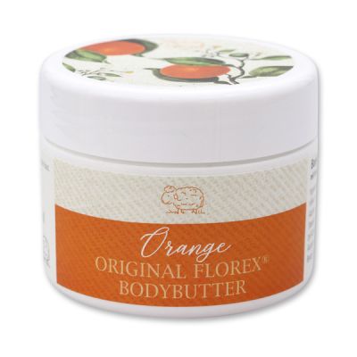 Bodybutter mit biologischer Schafmilch 125ml, Orange 