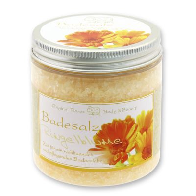 Badesalz 300g in der Dose modern, Ringelblume 