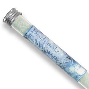 Badesalz 30g in der Phiole, Eisblume 