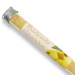 Badesalz 30g in der Phiole, Quitte 
