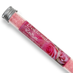 Badesalz 30g in der Phiole, Rose 