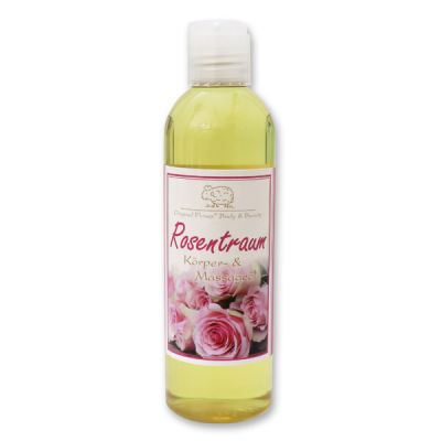 Body & massage oil 200ml, Rose 