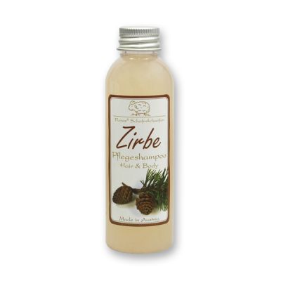 Pflegeshampoo Hair&Body mit biologischer Schafmilch, Zirbe 