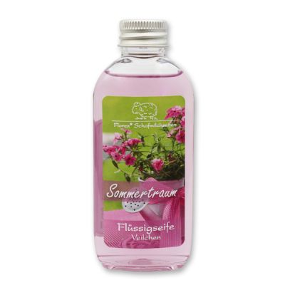 Flüssigseife mit Schafmilch 75ml "Sommertraum", Veilchen 
