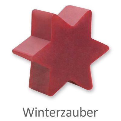 Sheep milk soap star 80g, Winter magic 