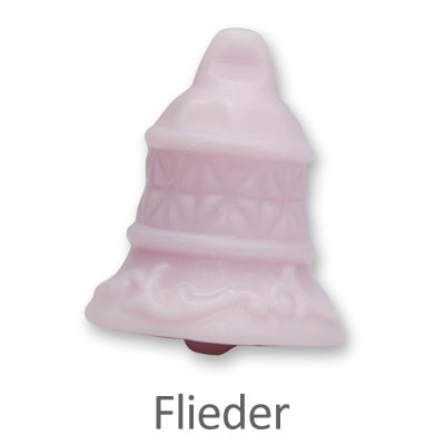 Schafmilchseife Weihnachtsglocke 47g, Flieder 