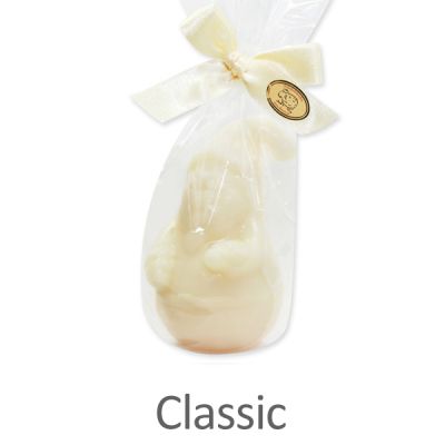 Schafmilchseife Weihnachtsmann stehend 120g in Cello, Classic 