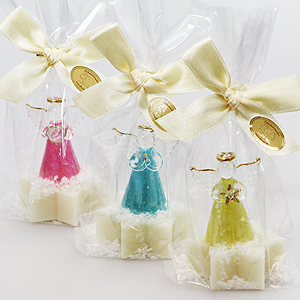 Sheep milk soap star 20g decorated with angels in a cellophane, Classic 