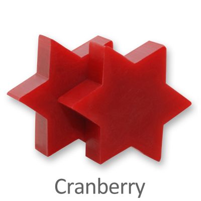 Schafmilchseife Stern midi 20g, Cranberry 