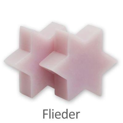 Schafmilchseife Stern midi 20g, Flieder 
