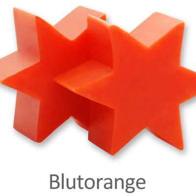 Sheep milk soap star 40g, Blood orange 