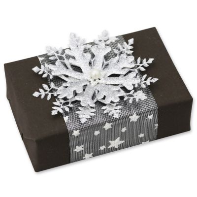 Sheep milk soap 150g "present", Christmas rose 