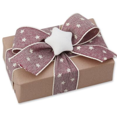 Schafmilchseife eckig 150g "Geschenkpäckchen", Mandelöl 