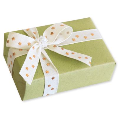Schafmilchseife eckig 150g "Geschenkpäckchen", Eisenkraut 