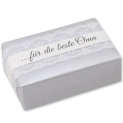 Sheep milk soap 150g "present", Christmas rose 