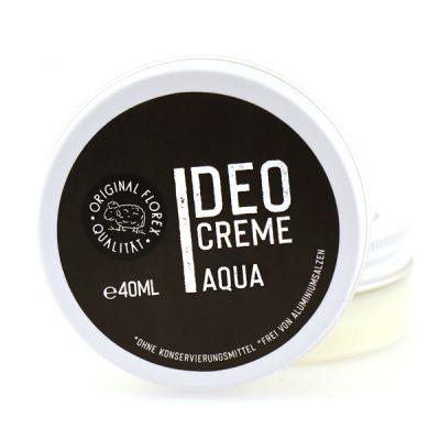 Deocreme 40ml "Black Edition" schwarz, Auqa 